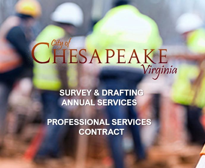 City of Chesapeake - Survey and Drafting Contract Win