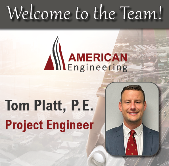 Tom Platt, PE Joins Our Team!