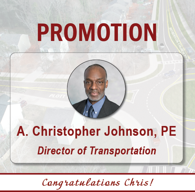 Promoted to Director of Transportation