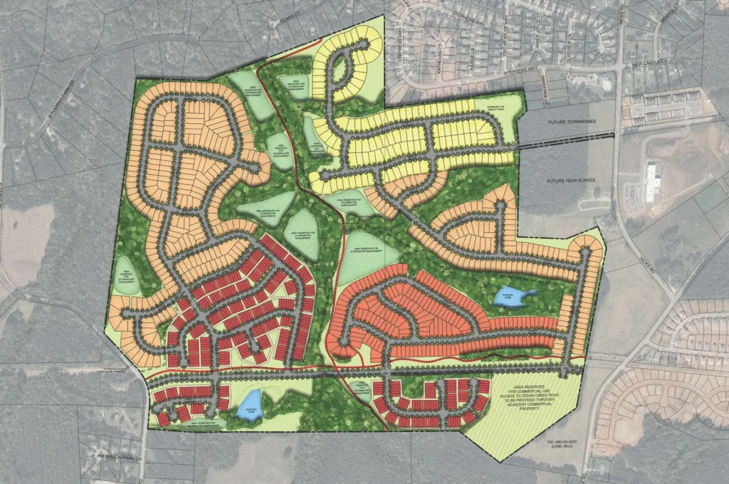 Rolling Meadows Conceptual Rezoning Rendering